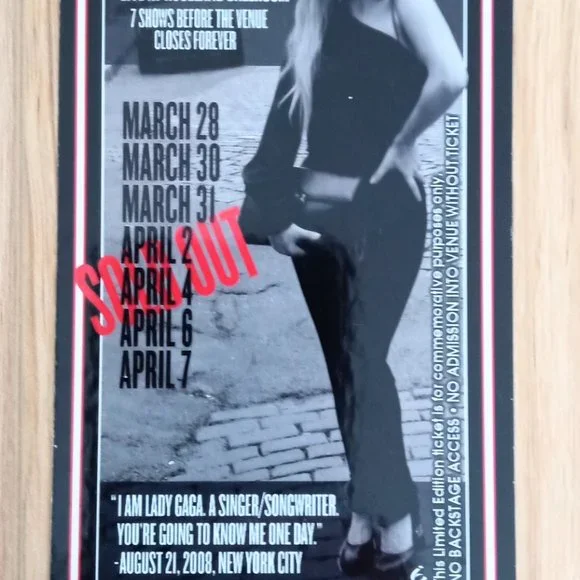 Roseland Ballroom Seating Chart Lady Gaga